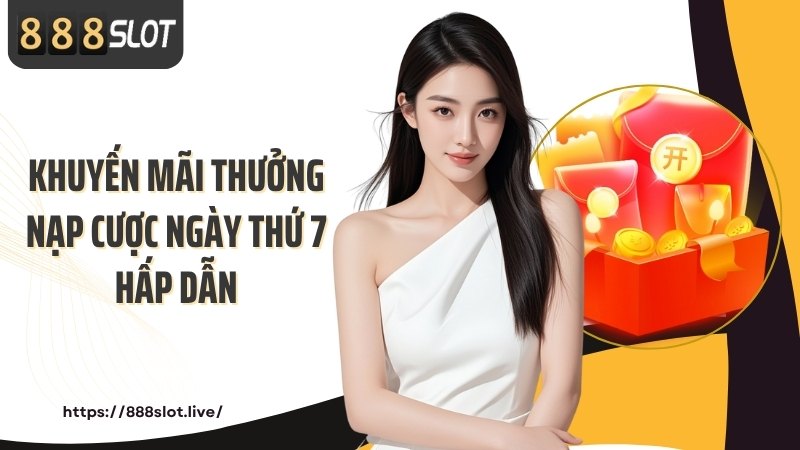 Khuyến mãi thưởng nạp cược ngày thứ 7 hấp dẫn